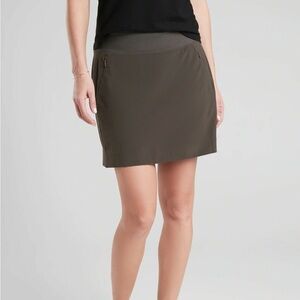 Athleta Soho Skort in Mountain Olive